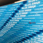 GYPSUM BOARD BLUE SWAN 9MM