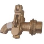 LOCKABLE TAP 3/4'' BRASS